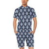 Ethnic Ornament Print Pattern Men's Romper