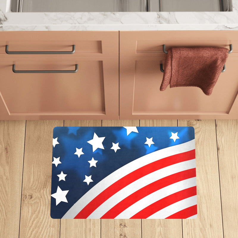 American flag Style Kitchen Mat