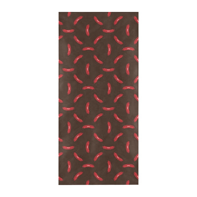 Sausage Print Design LKS302 Beach Towel 32" x 71"