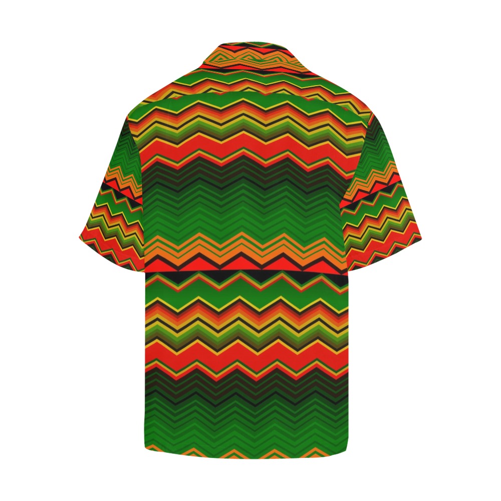 Serape Print Design LKS306 Men's Hawaiian Shirt