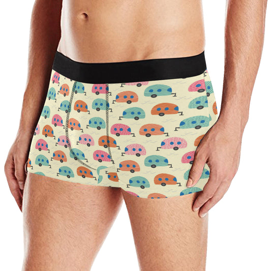 Camper Pattern Print Design 06 Men's Boxer Briefs