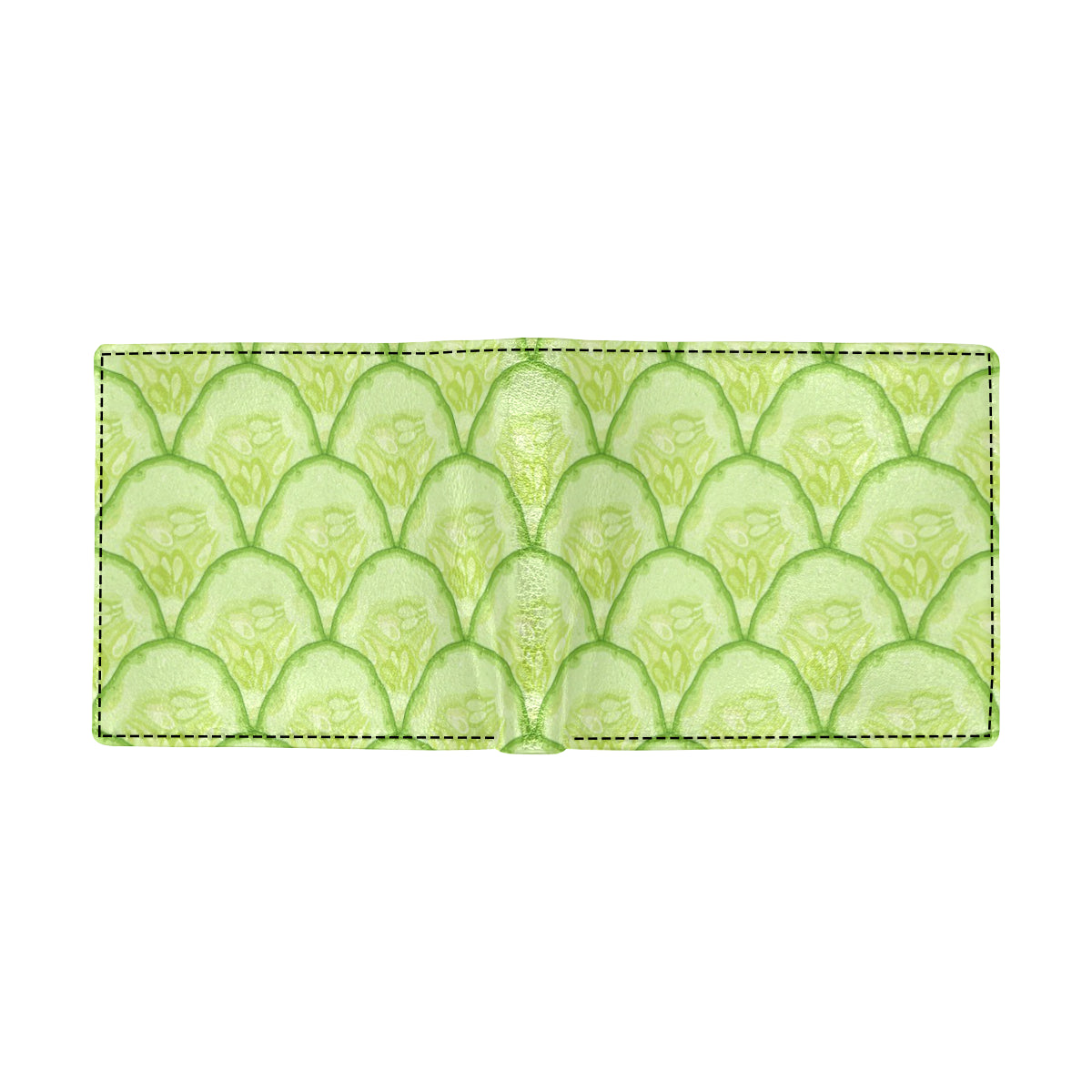 Cucumber Pattern Print Design CC04 Men's ID Card Wallet