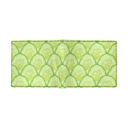 Cucumber Pattern Print Design CC04 Men's ID Card Wallet