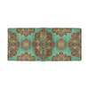 Medallion Pattern Print Design 02 Men's ID Card Wallet