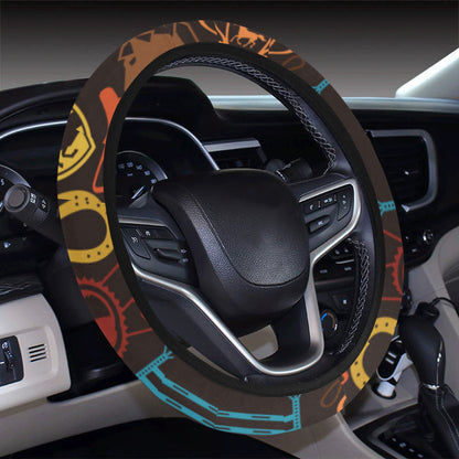 Equestrian Equipment Horse Colorful Steering Wheel Cover with Elastic Edge