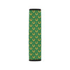 Shamrock Horseshoes Print Pattern Car Seat Belt Cover