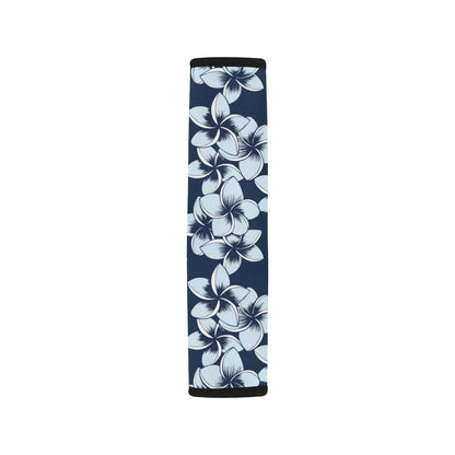 Plumeria Pattern Print Design A02 Car Seat Belt Cover