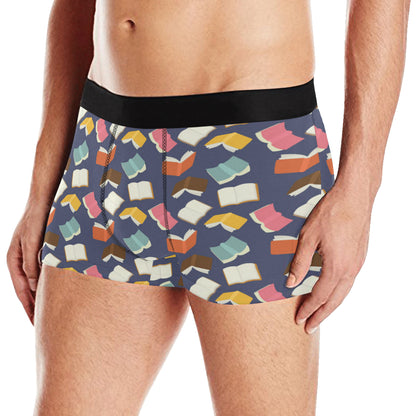 Book Pattern Print Design 01 Men's Boxer Briefs
