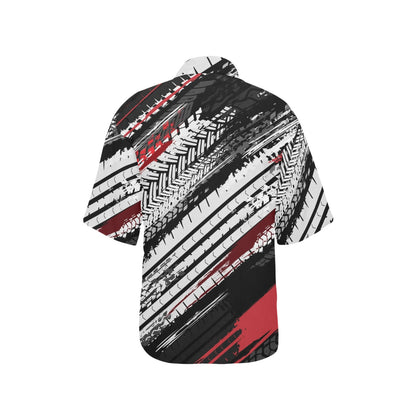 Racing Pattern Print Design A03 Women's Hawaiian Shirt