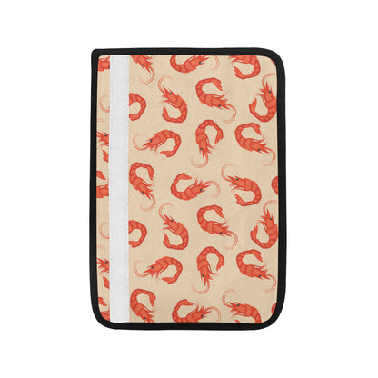 Prawn Pattern Print Design 02 Car Seat Belt Cover