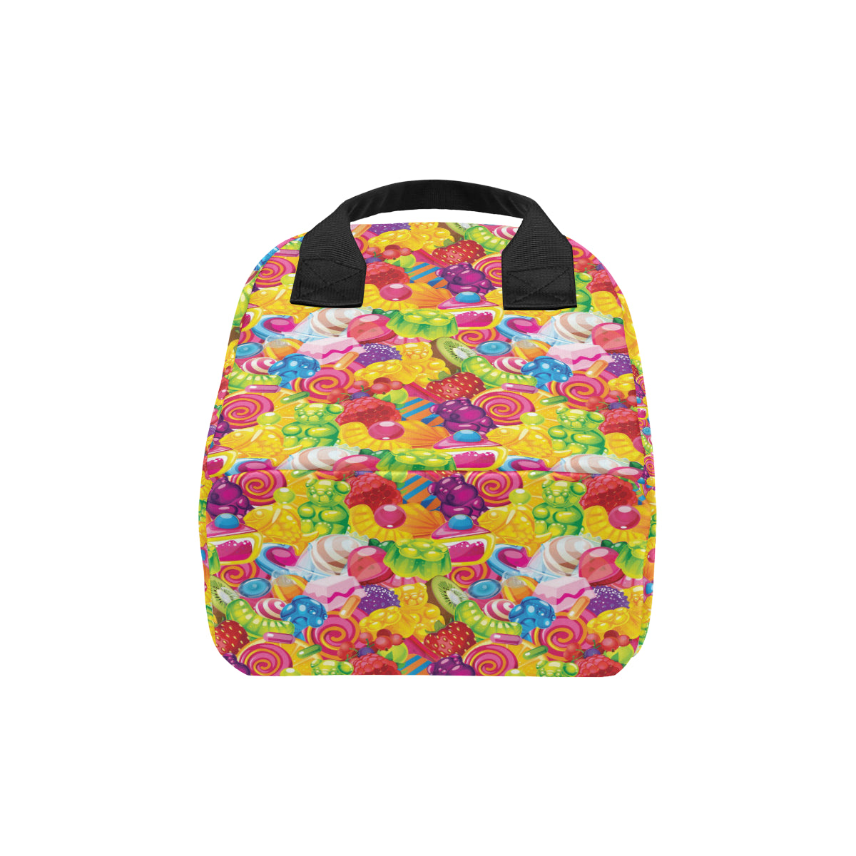 Candy Pattern Print Design CA01 Insulated Lunch Bag