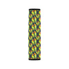 Lovebird Pattern Print Design 01 Car Seat Belt Cover