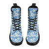 Hibiscus Pattern Print Design HB09 Women's Boots