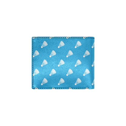 Badminton Ball Pattern Print Design 08 Men's ID Card Wallet