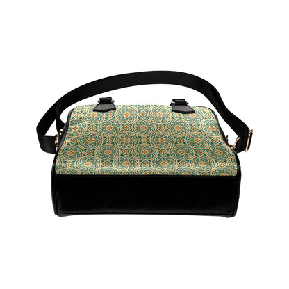 Cross Pattern Print Design 01 Shoulder Handbag