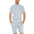 Sakura Bird Print Design LKS304 Men's Romper