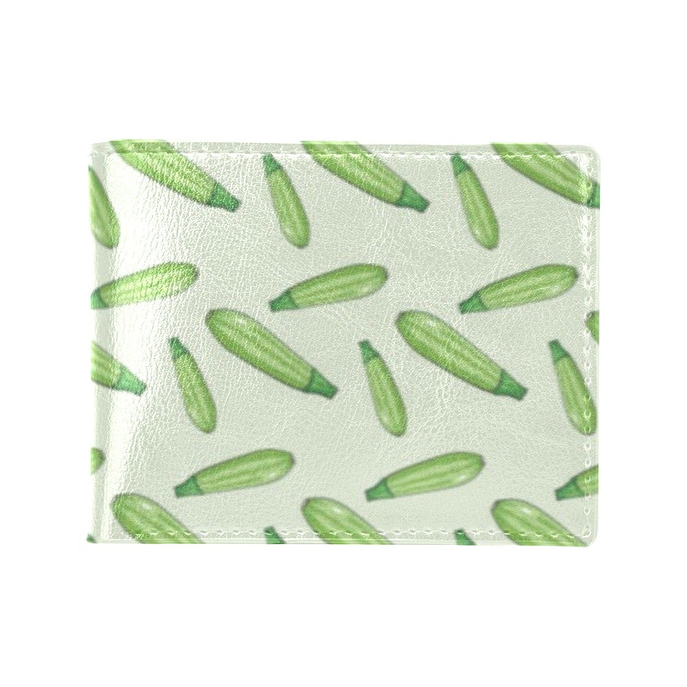 Zucchini Print Design LKS302 Men's ID Card Wallet