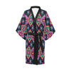 Mexican Pattern Print Design 02 Women's Short Kimono