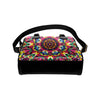 Kaleidoscope Pattern Print Design 02 Shoulder Handbag