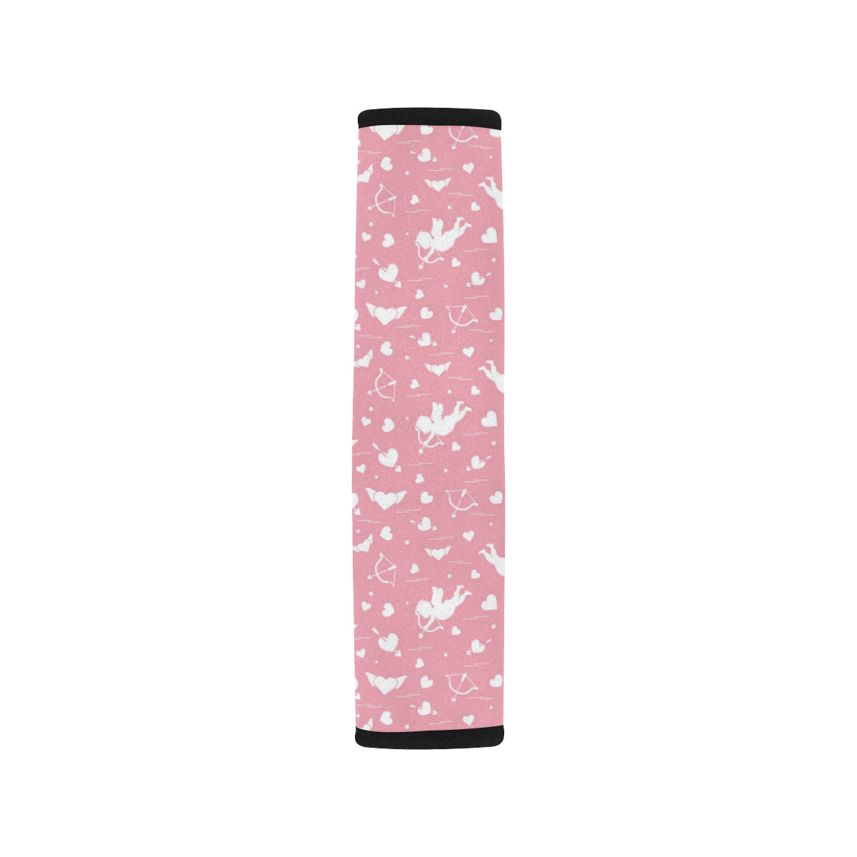 Cupid Pattern Print Design 03 Car Seat Belt Cover