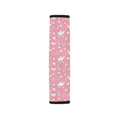 Cupid Pattern Print Design 03 Car Seat Belt Cover