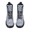 Hibiscus Blue Hawaiian Flower Style Women's Boots