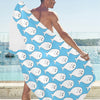 Sea Lion Print Design LKS402 Beach Towel 32" x 71"