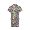 Hibiscus Print Design LKS3010 Men's Romper