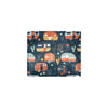 Camper Caravan Print Pattern Men's ID Card Wallet