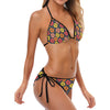 Hibiscus Pattern Print Design HB024 Bikini