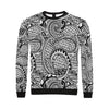 Polynesian Tribal Pattern Men Long Sleeve Sweatshirt