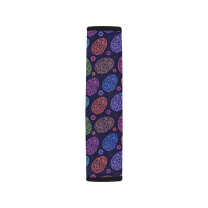 Easter Eggs Pattern Print Design RB012 Car Seat Belt Cover