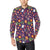 Flower Power Peace Design Print Men's Long Sleeve Shirt