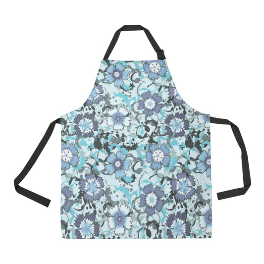 Carnations Pattern Print Design CN04 Apron with Pocket