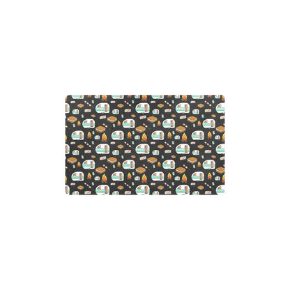 Camper marshmallow Camping Design Print Kitchen Mat