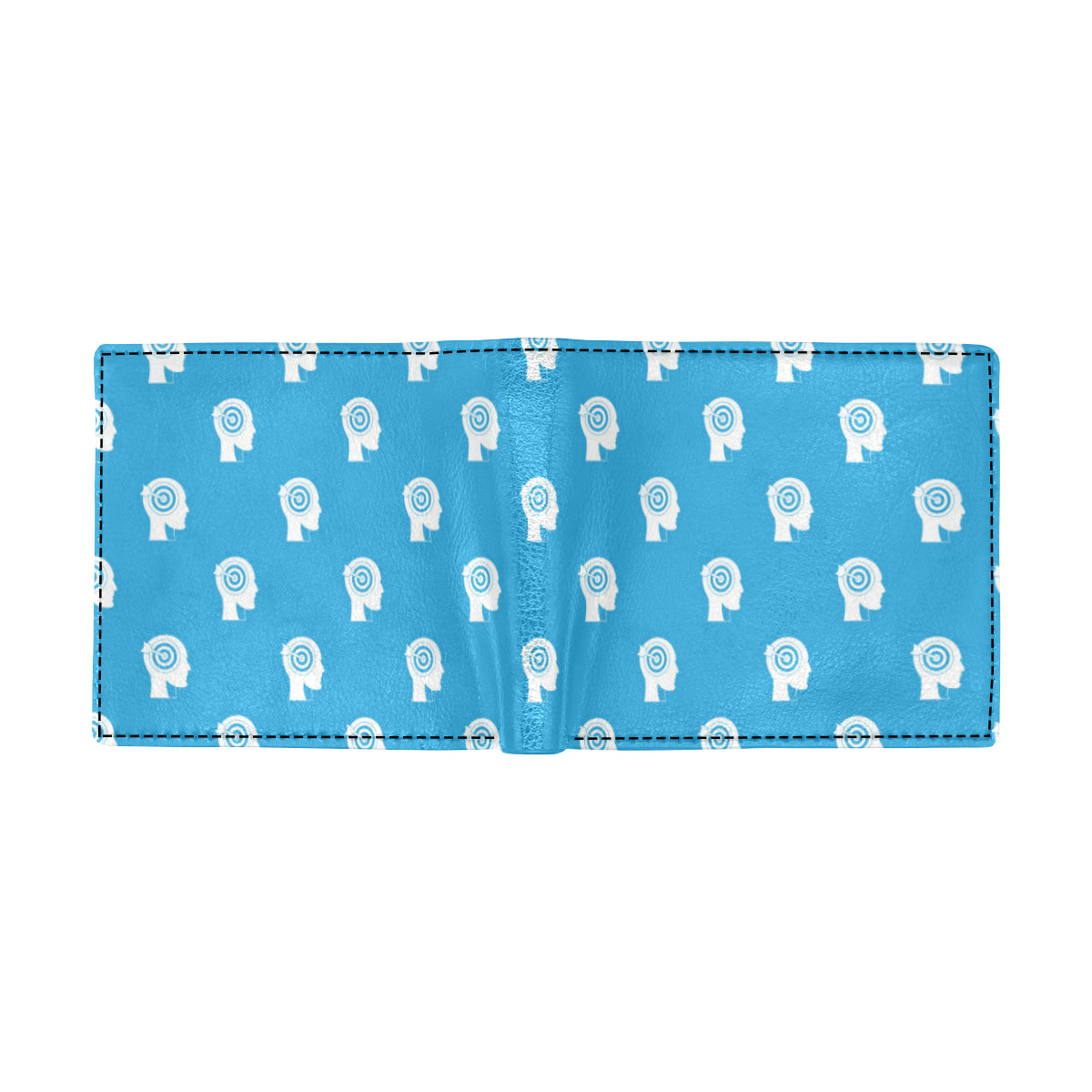 Psychology Pattern Print Design A03 Men's ID Card Wallet