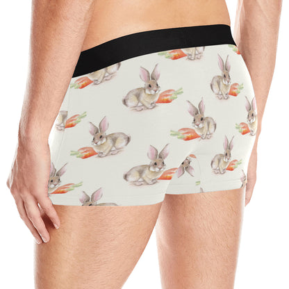 Rabbit Pattern Print Design 01 Men's Boxer Briefs