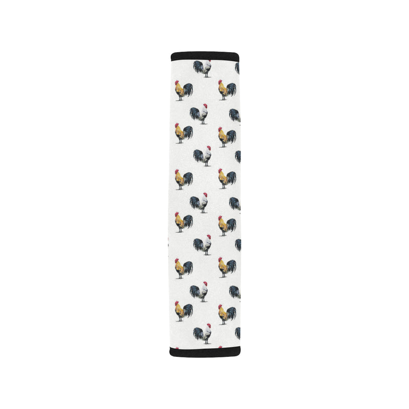 Chicken Pattern Print Design 02 Car Seat Belt Cover