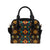 Kente Pattern Print Design 04 Shoulder Handbag