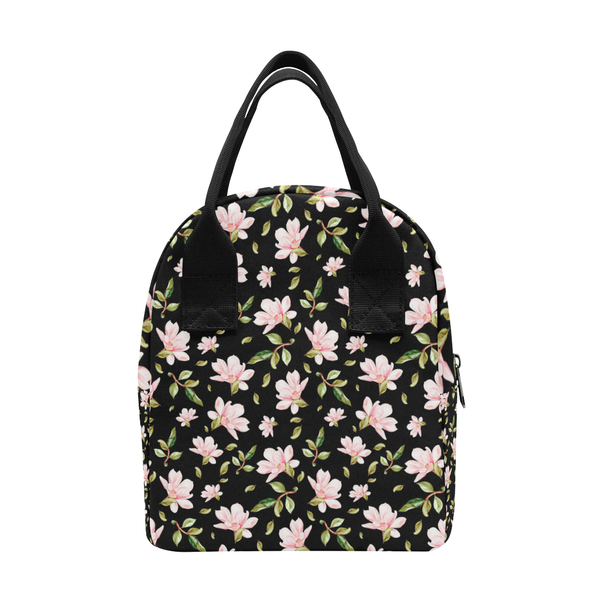 Magnolia Pattern Print Design MAG01 Insulated Lunch Bag