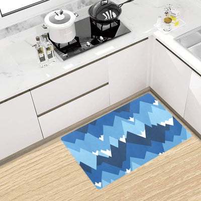 Mountain Pattern Print Design 04 Kitchen Mat