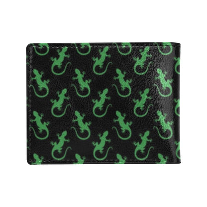 lizard Print Design LKS401 Men's ID Card Wallet