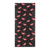 Vampire Lips Print Design LKS301 Beach Towel 32" x 71"