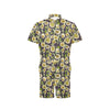 Daisy Vintage Print Pattern Men's Romper