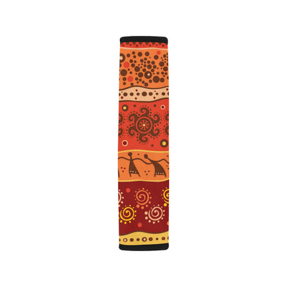 African Pattern Print Design 04 Car Seat Belt Cover