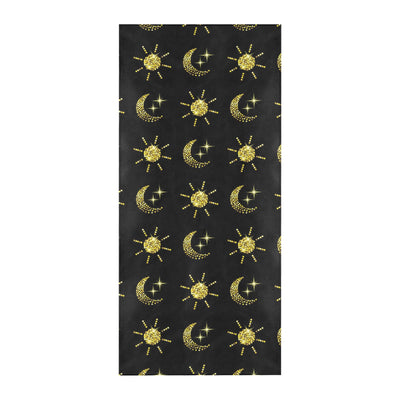 Sun Moon Print Design LKS304 Beach Towel 32" x 71"