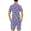 Cupcake Pattern Print Design CP04 Men's Romper