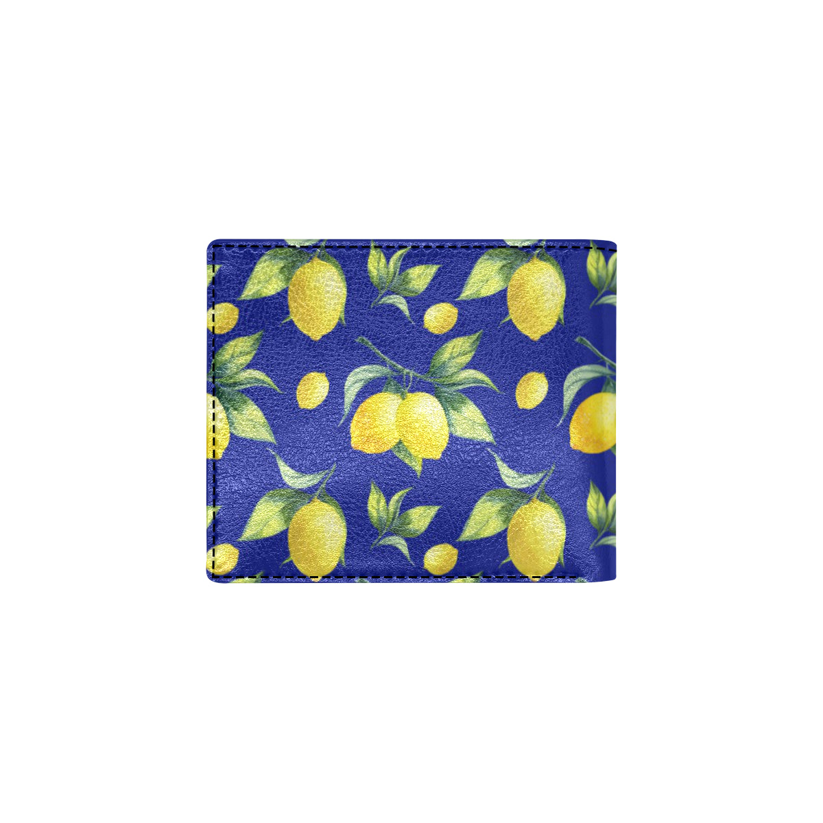 Lemon Pattern Print Design LM06 Men's ID Card Wallet
