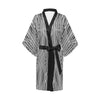 Polynesian Tribal Style Women Kimono Robe