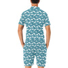 Surf Wave Tribal Design Men's Romper